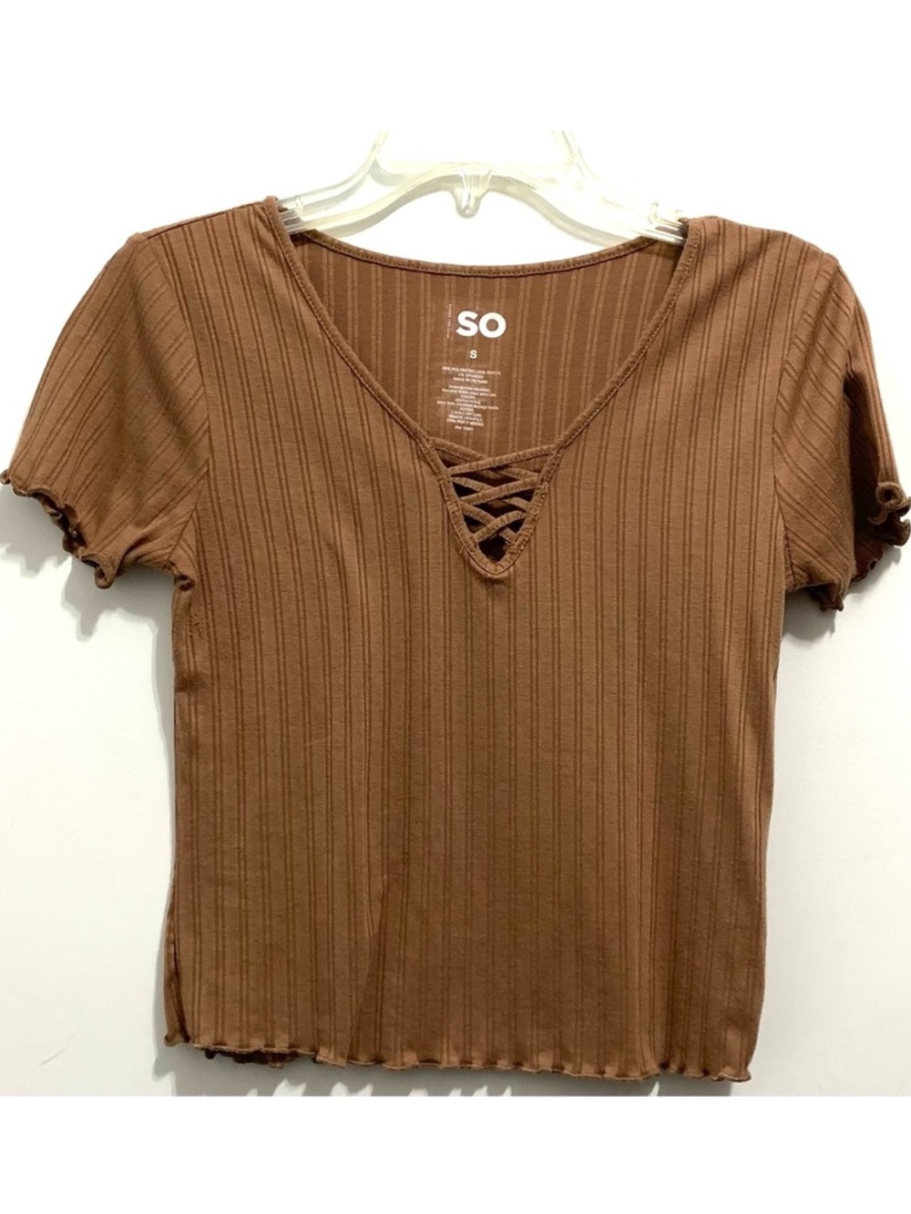 SO Women’s Brown Crop Top